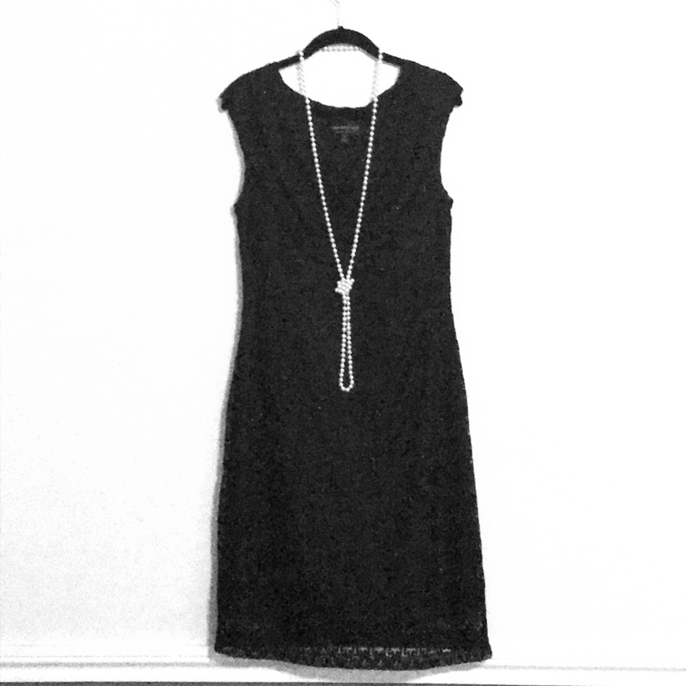 Connected Apparel little black dress